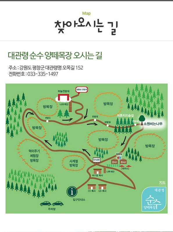 쿠팡 모바일 [대관령] 순수 양떼 목장 입장권